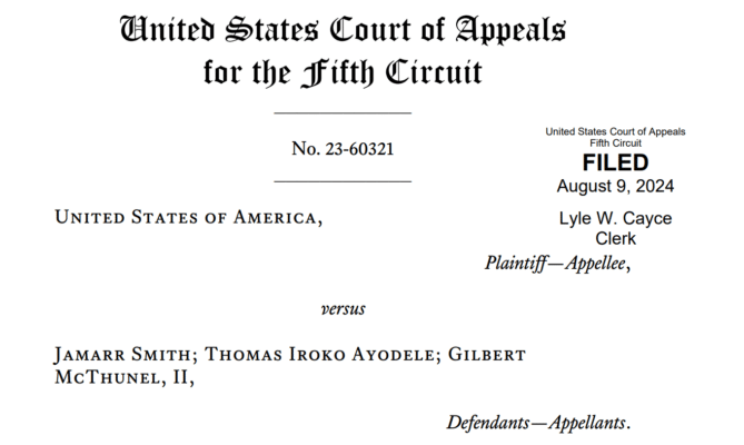 Fifth Circuit Decision Geofence Warrants Unconstitutional